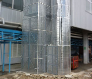 Teretni lift nosivosti: 1000kg, objekat: Staklara Paraćin